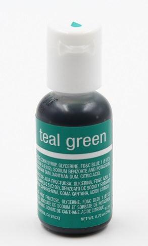 Chefmaster Liqua Gel 0.70oz : Teal Green