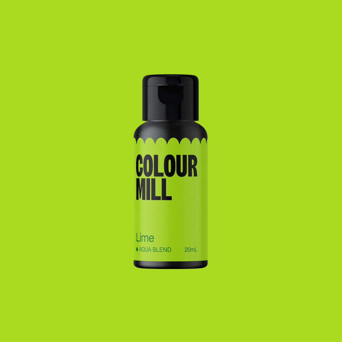 Colour Mill Aqua Lime 20ml - Sweet Life Cake Supply