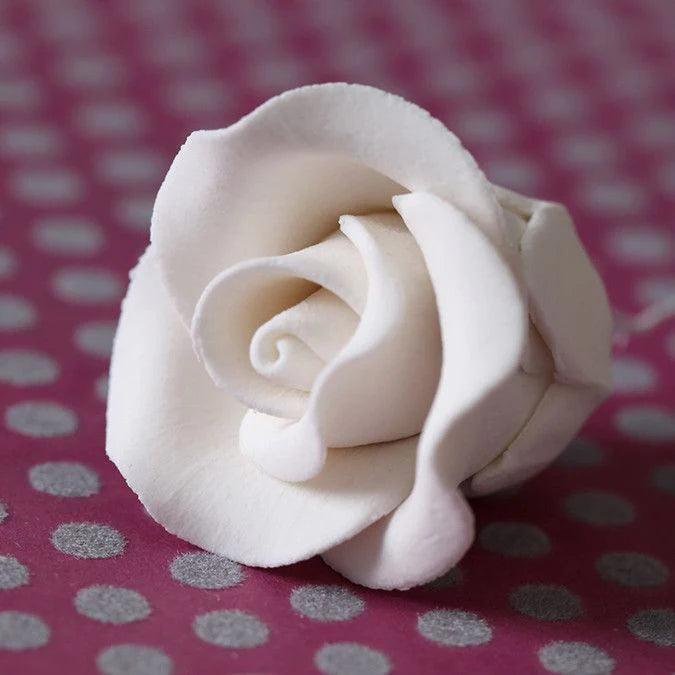 Small Tea Roses - White* - Sweet Life Cake Supply