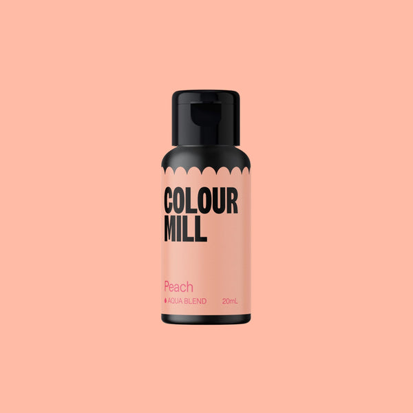 Colour Mill Aqua Peach 20ml - Sweet Life Cake Supply