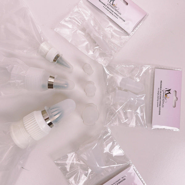 More Nipple Piping Tip Covers - Sweet Life Cake Supply