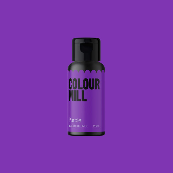 Colour Mill Aqua Purple 20ml - Sweet Life Cake Supply