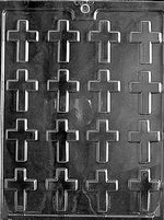 Chocolate Mold Cross 1.75”