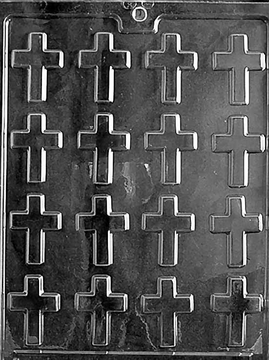 Chocolate Mold Cross 1.75”