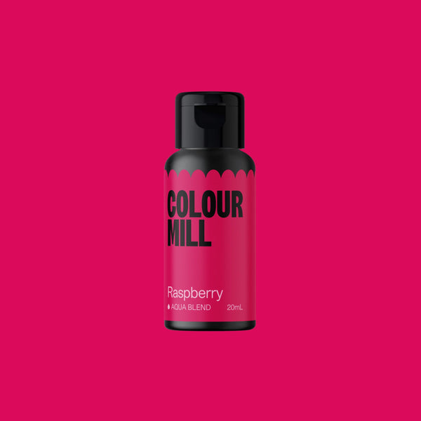 Colour Mill Aqua Raspberry 20ml - Sweet Life Cake Supply