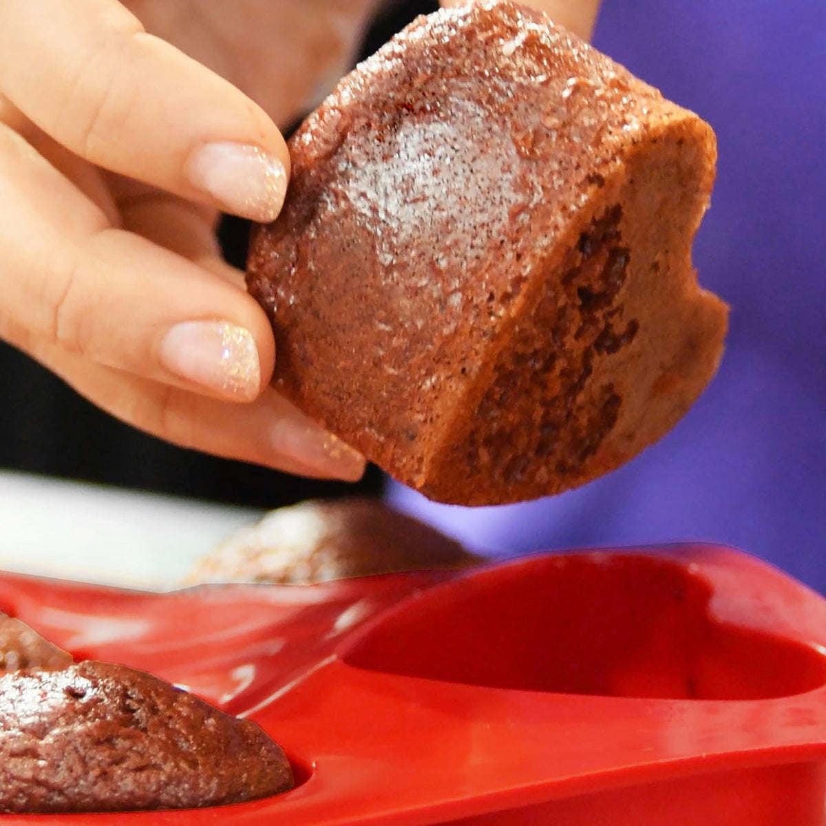 Silicone Bakeware Plain Heart 3oz - Sweet Life Cake Supply