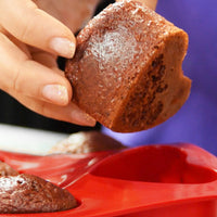 Silicone Bakeware Plain Heart 3oz - Sweet Life Cake Supply