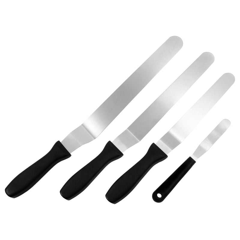 Fat Daddios Angled Spatula 10" - Sweet Life Cake Supply