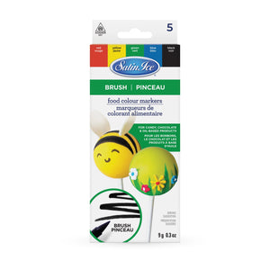 Satin Ice Candy Brush Markers - Sweet Life Cake Supply