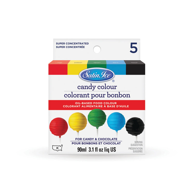 Satin Ice Candy Color Set - Sweet Life Cake Supply
