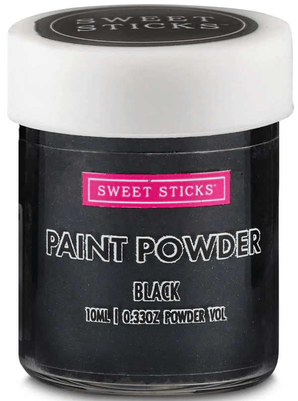 Sweet Sticks Black Paint Powder - Sweet Life Cake Supply