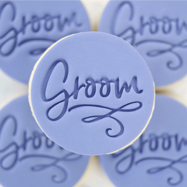 Sweet Stamp Embosser Groom - Sweet Life Cake Supply