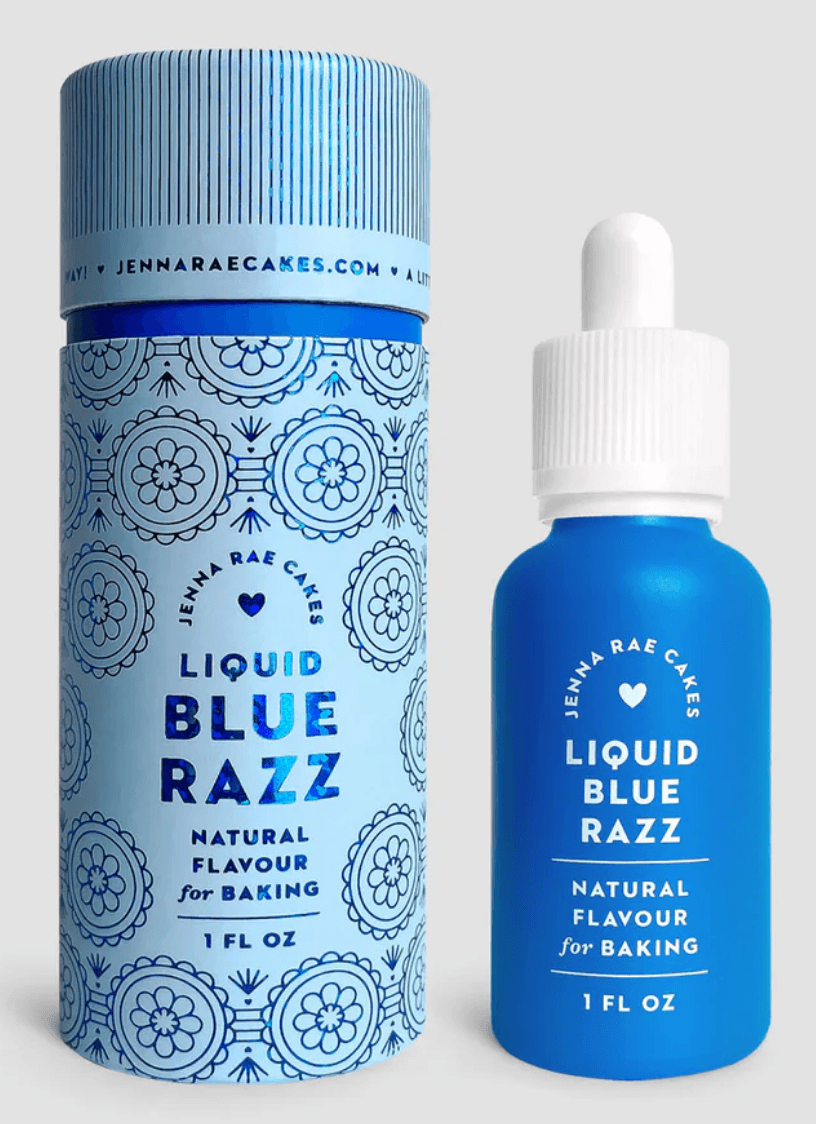 JRC Blue Razz Liquid Flavor 1 oz - Sweet Life Cake Supply