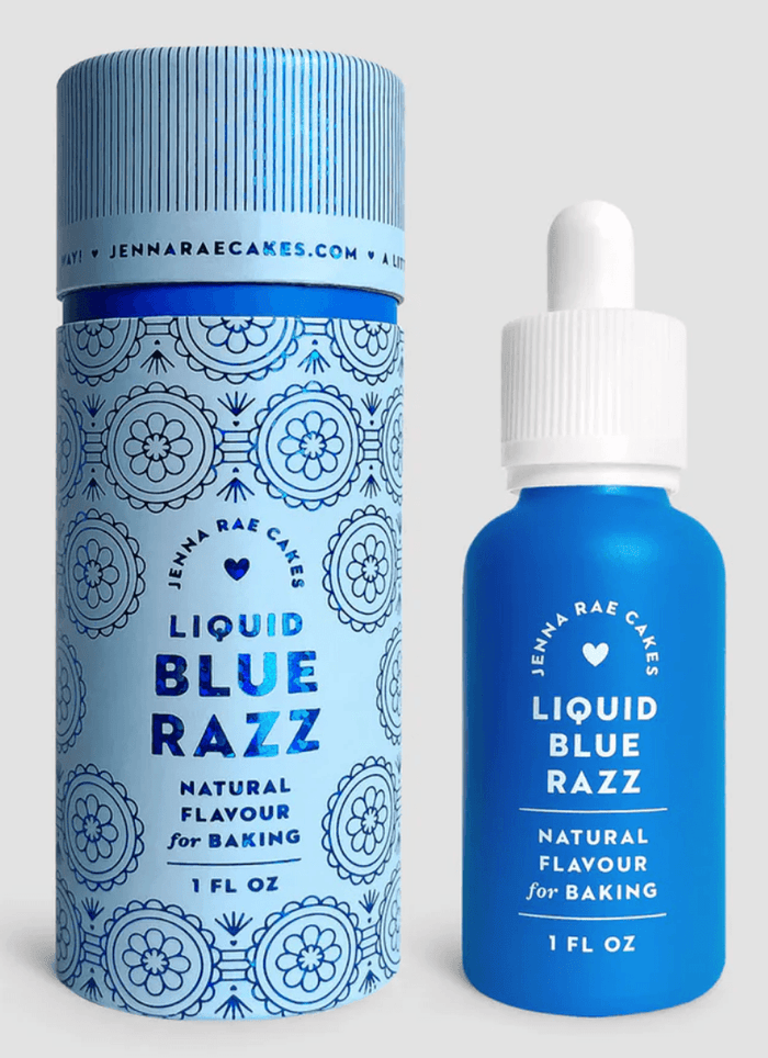 JRC Blue Razz Liquid Flavor 1 oz - Sweet Life Cake Supply