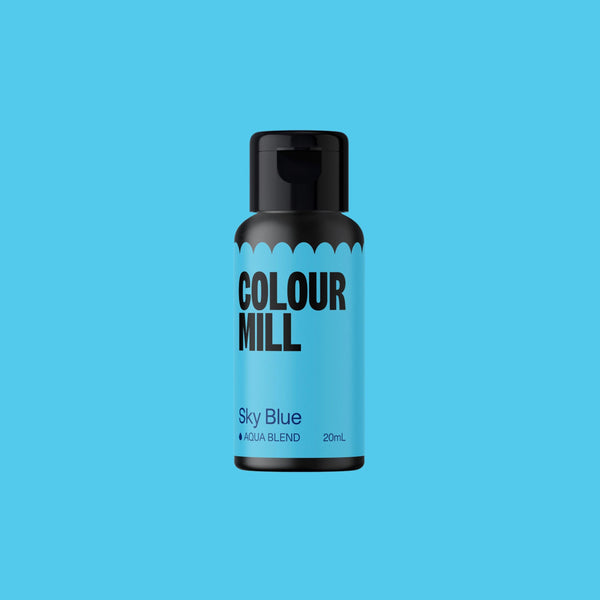 Colour Mill Aqua Sky Blue 20ml - Sweet Life Cake Supply
