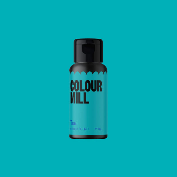Colour Mill Aqua Teal 20ml - Sweet Life Cake Supply