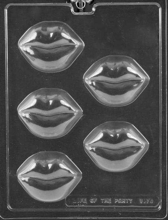 Chocolate Cookie Mold Lips - Sweet Life Cake Supply
