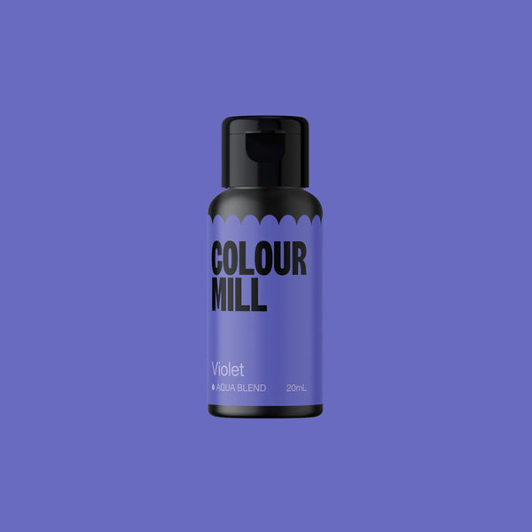 Colour Mill Aqua Violet 20ml - Sweet Life Cake Supply
