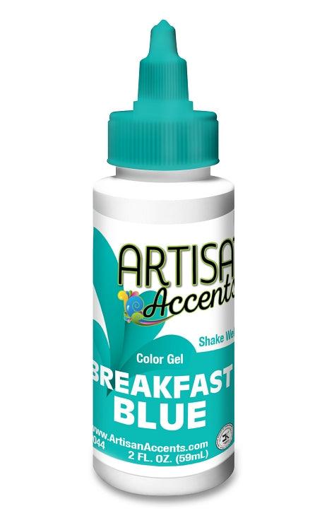 Breakfast Blue Artisan Accents Gel Color - Sweet Life Cake Supply