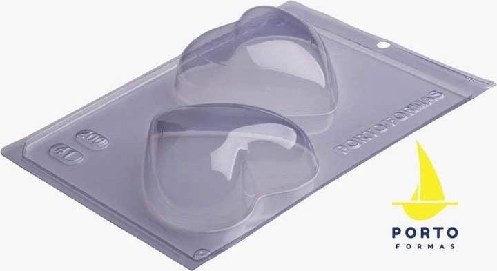 3-Part Mold Plain Heart 200g