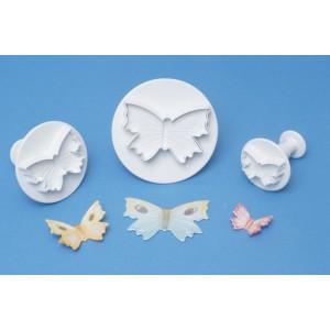 PME Veined Butterfly Plunger/ Cutter Set*