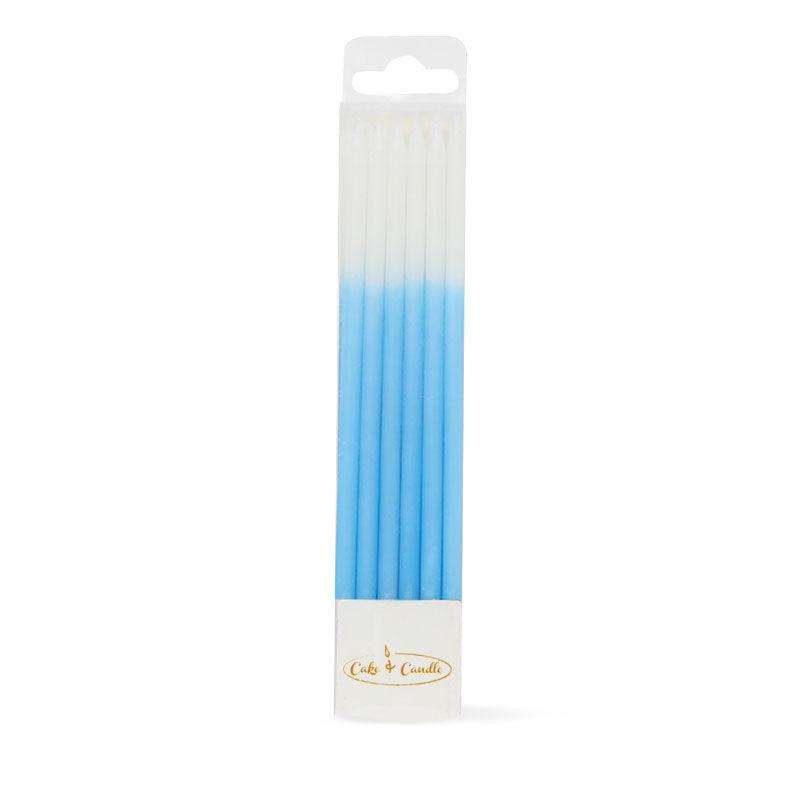 Blue Ombre Candles - Sweet Life Cake Supply