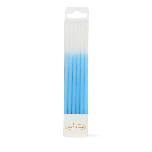 Blue Ombre Candles - Sweet Life Cake Supply