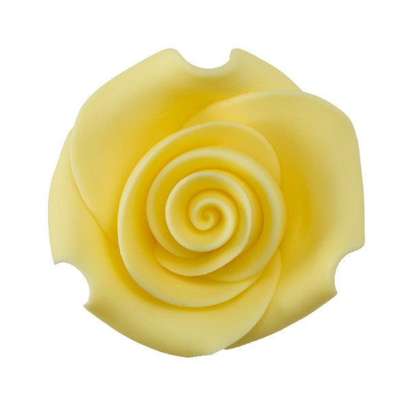 Yellow Sugar Soft  Rose 1.5”*