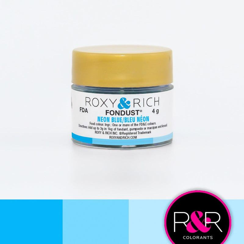 Neon Blue Fondust 4g