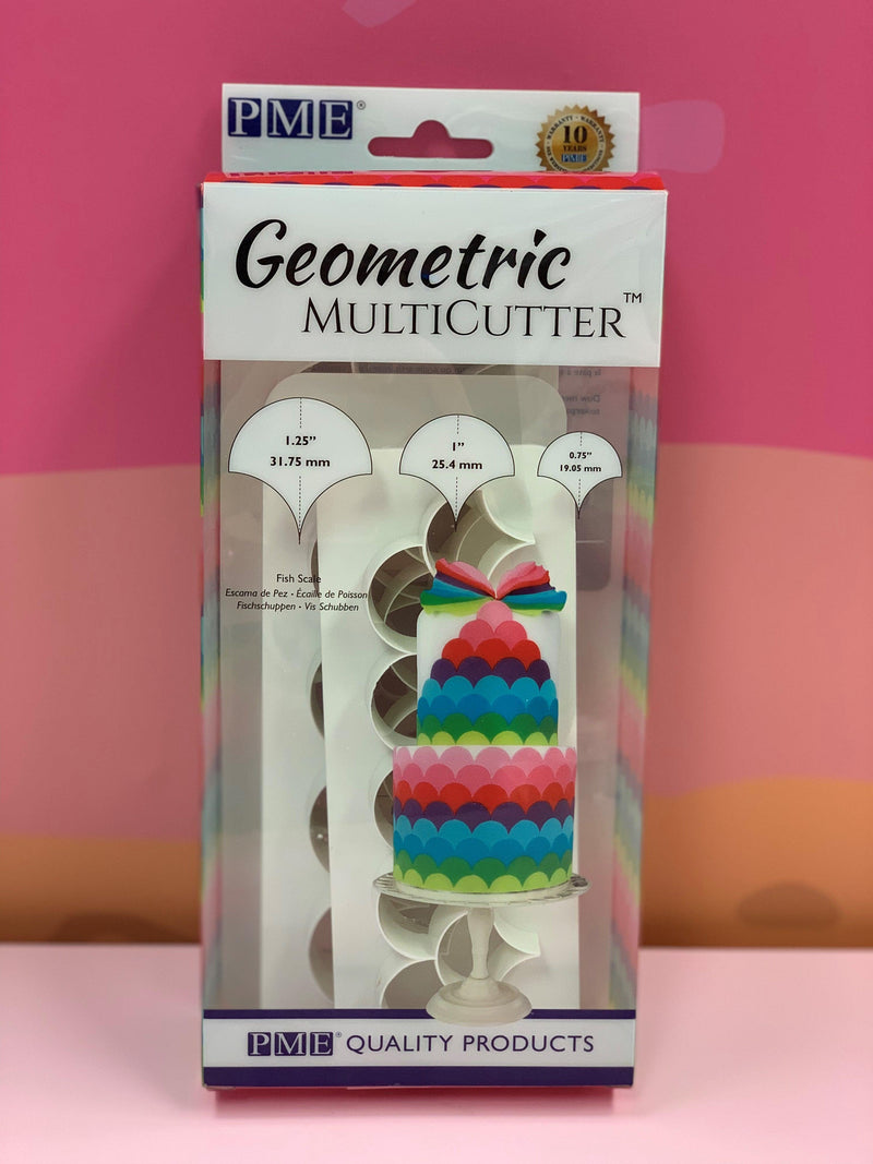 PME Geometric Multi Cutter Fish Scale 3pcs Set*