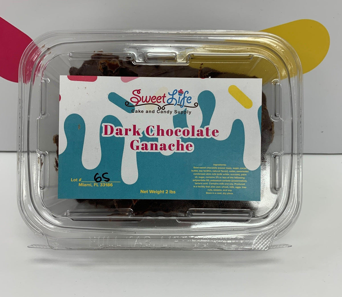 Dark Chocolate Ganache - Sweet Life Cake Supply