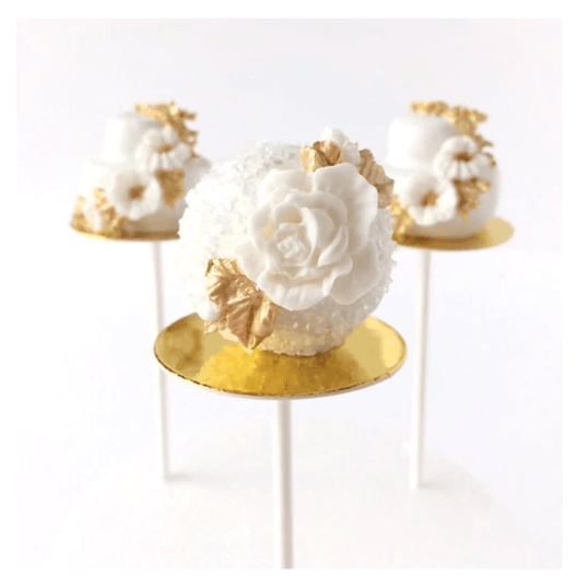 Gold Cake Pop Boards- 50 Pack - Sweet Life Cake Supply