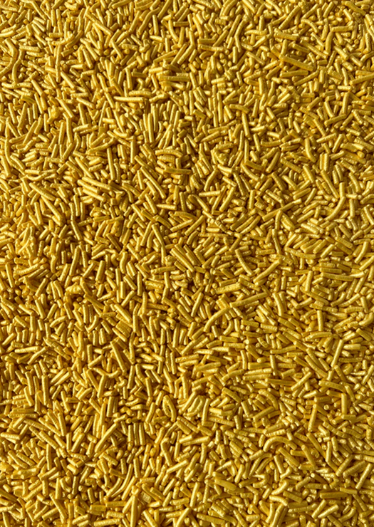 Sweetapolita Sprinkles- Gold Shimmer Jimmies 4oz