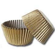MINI Gold Cupcake Liners 100 Count* - Sweet Life Cake Supply