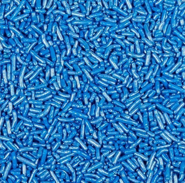 CAI Metallic Jimmies Blue - Sweet Life Cake Supply