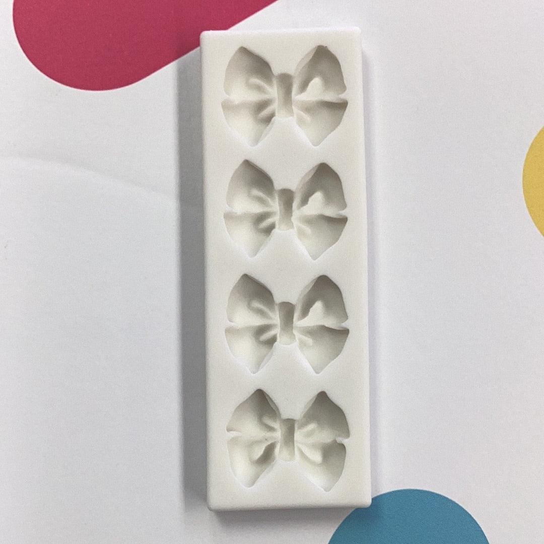Silicone Mold Cute Bow 4pcs* - Sweet Life Cake Supply