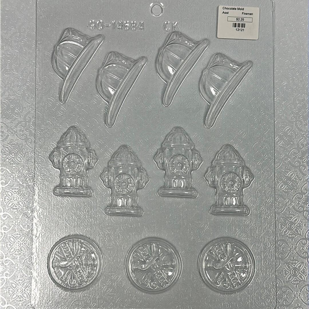 Chocolate Mold Fire Assortment - Sweet Life Cake Supply