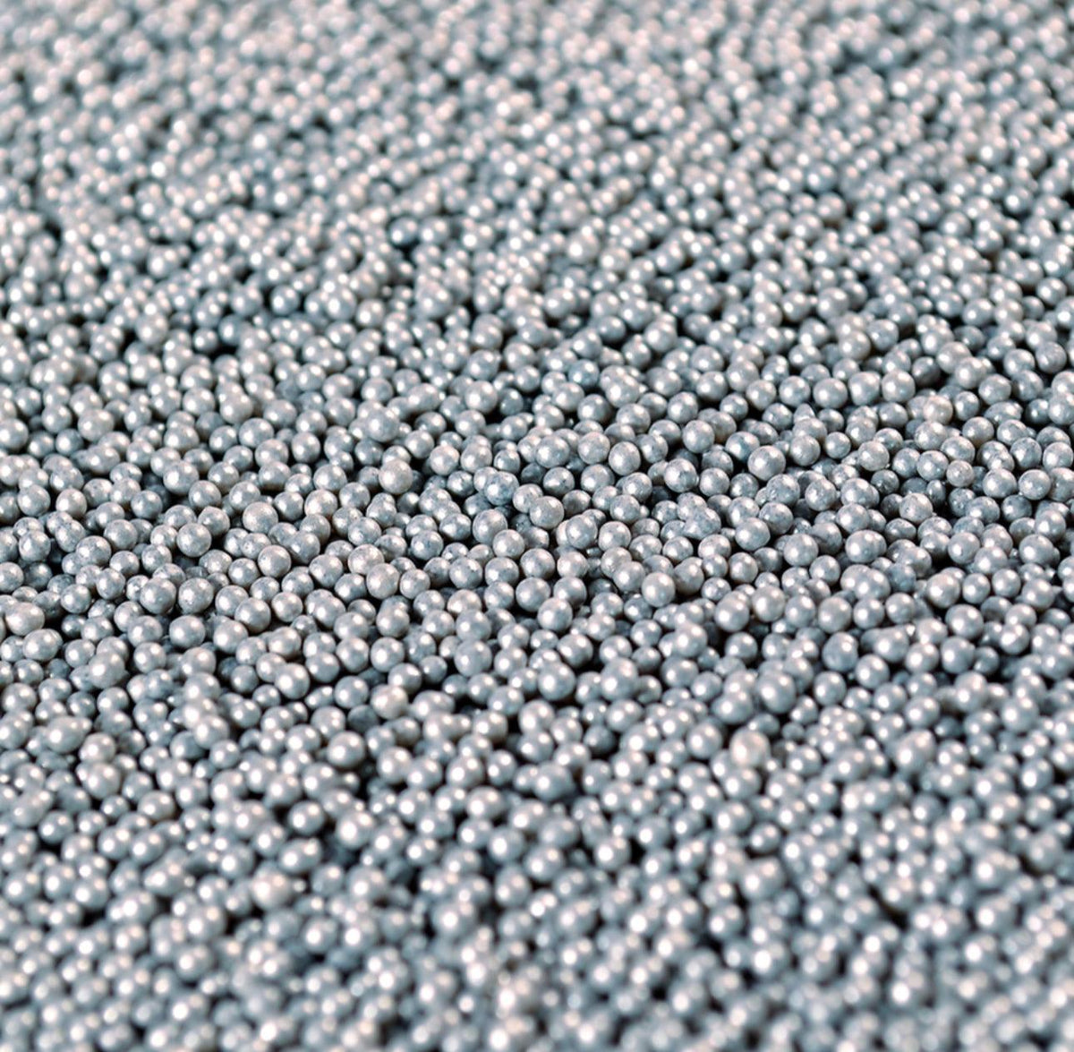 CAI Metallic Silver Non-Pareils - Sweet Life Cake Supply