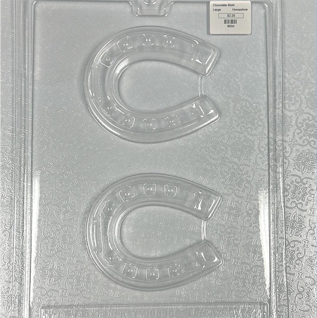 Chocolate Mold Large Horseshoe - Sweet Life Cake Supply