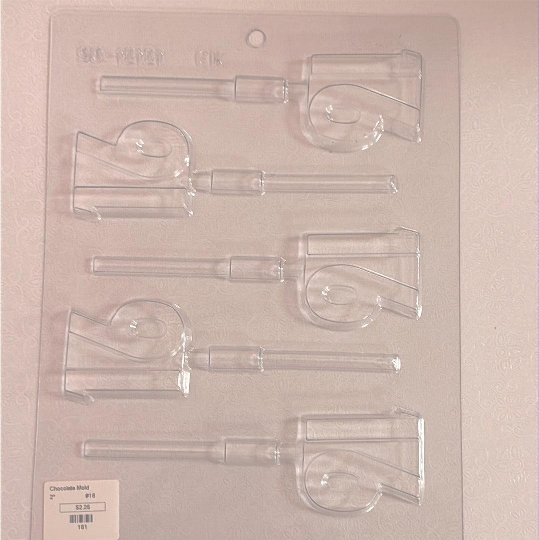 Chocolate Lollipop Mold #16 - Sweet Life Cake Supply