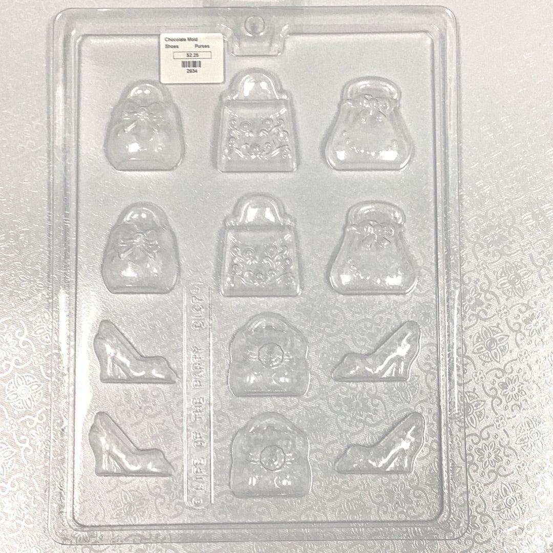 Chocolate Mold Shoes and Purses - Sweet Life Cake Supply