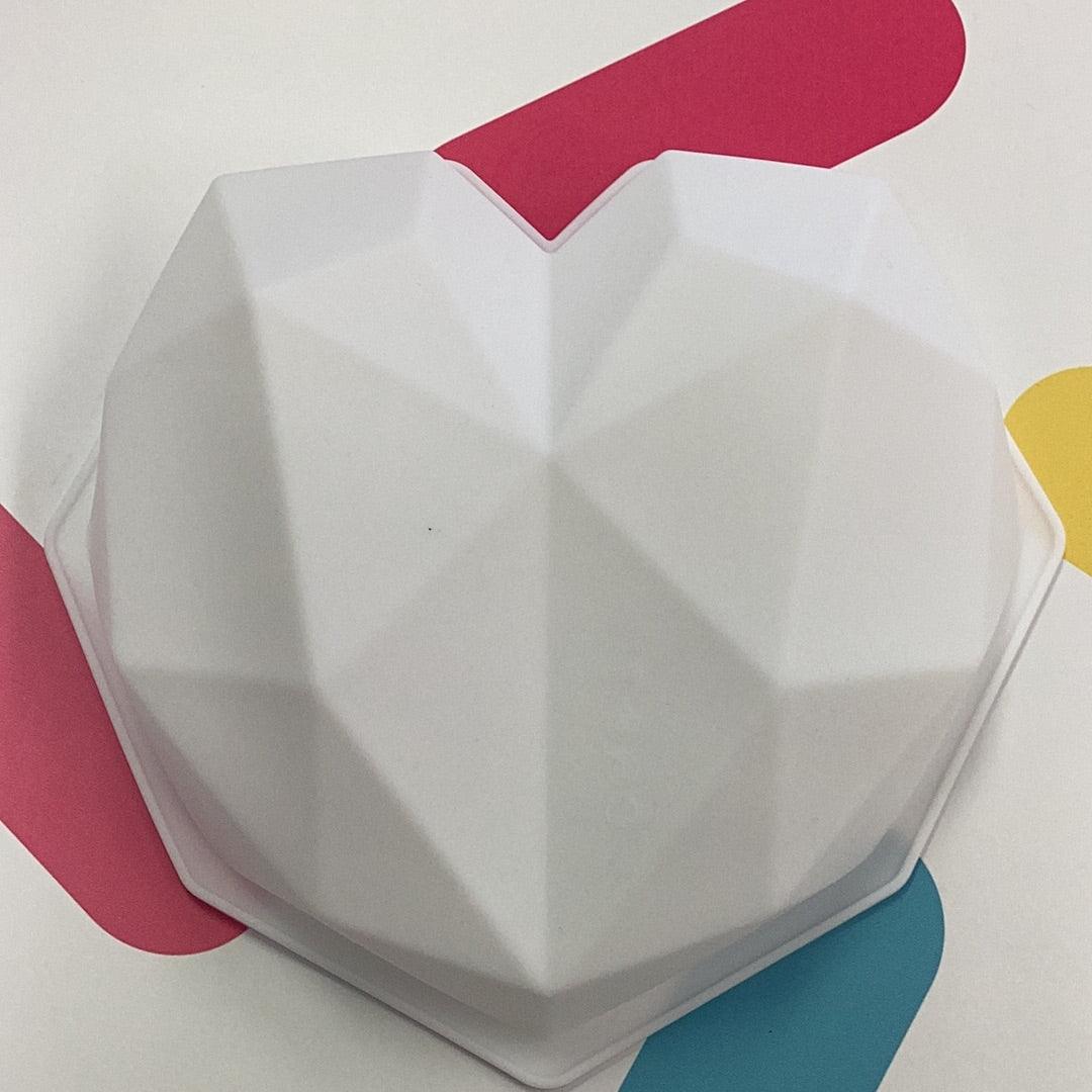 Silicone Mold Large 3D Heart * - Sweet Life Cake Supply