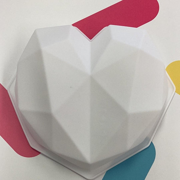 Silicone Mold Large 3D Heart * - Sweet Life Cake Supply