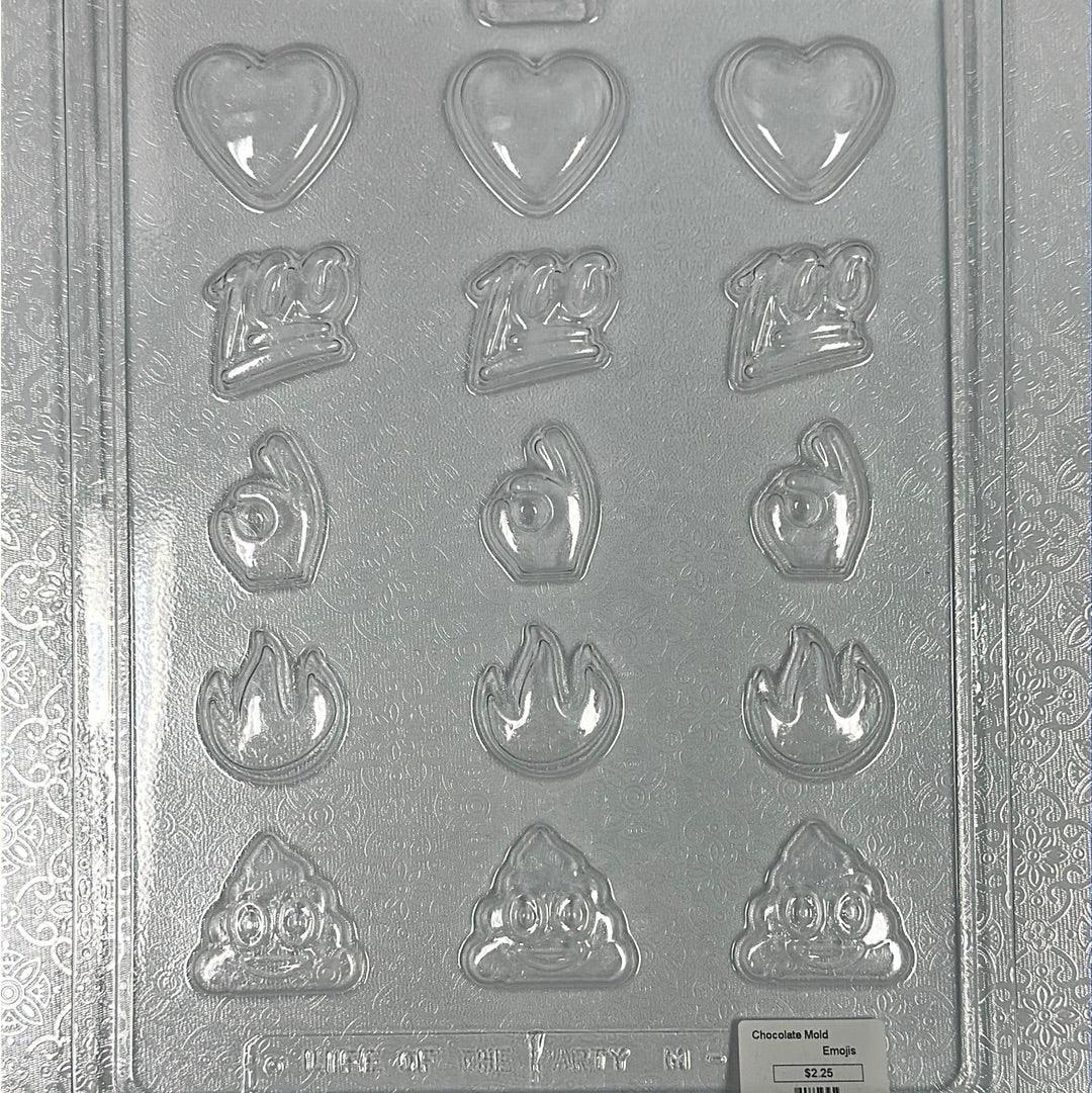 Chocolate Mold Emojis - Sweet Life Cake Supply