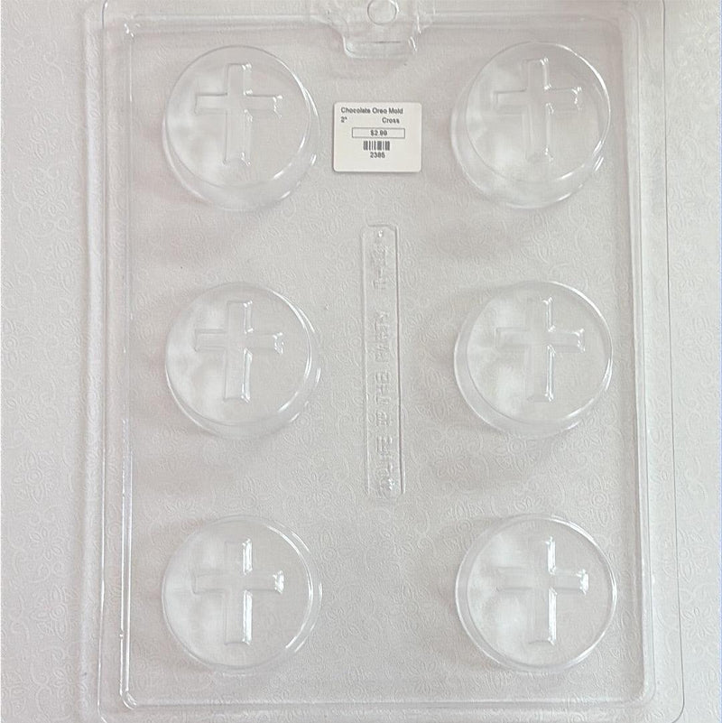 Chocolate Cookie Mold Cross