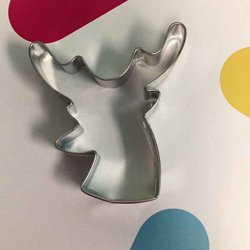 Cookie Cutter Deer Head 4"