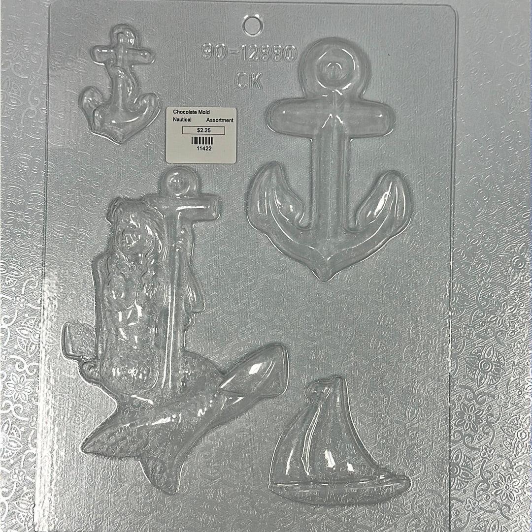 Chocolate Mold Nautical Assortment - Sweet Life Cake Supply