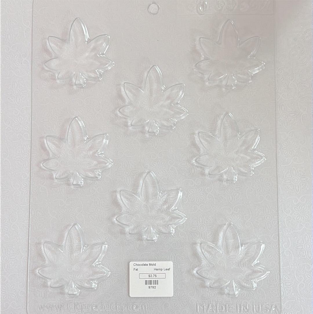 Chocolate Mold Hemp Thick Leaf - Sweet Life Cake Supply