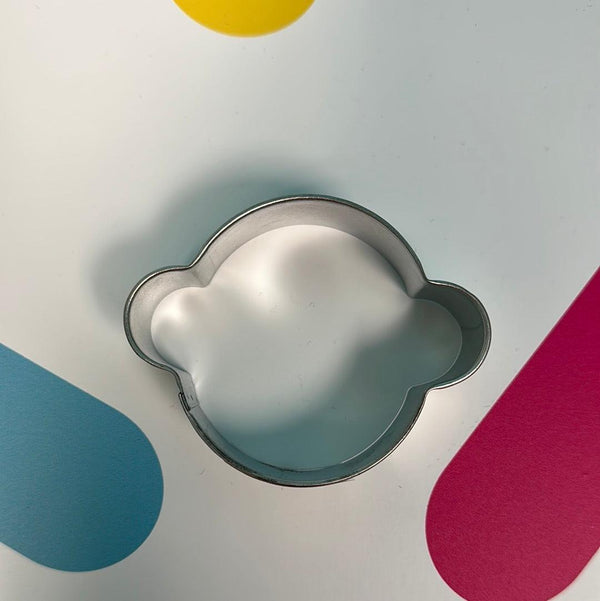 Cookie Cutter Monkey Face 3.25” - Sweet Life Cake Supply