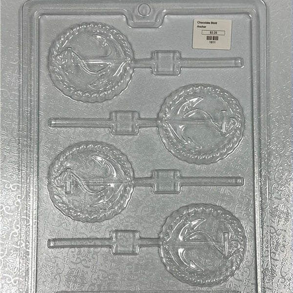 Chocolate Lollipop Mold Anchor - Sweet Life Cake Supply